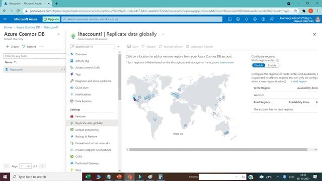 Azure Cosmos DB Data Replication & Failover - In Hindi смотреть онлайн