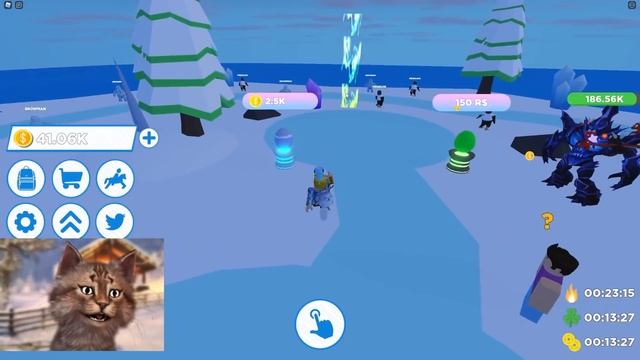 PET SIMULATOR BUT WITH DRAGONS! - Roblox Dragon Simulator смотреть онлайн