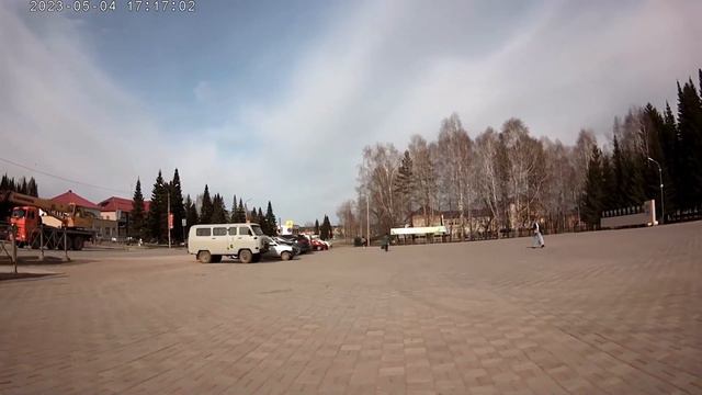 003. 2023. Маслянино после зимы. Улица Коммунистическая. От базара до коммунального моста