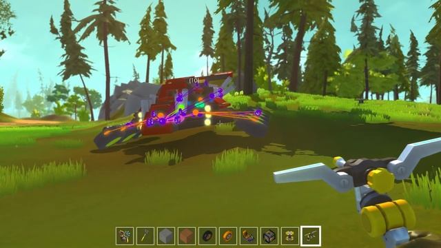 КРУТЫЕ МАШИНЫ И ТРАНСФОРМЕР ＼(≧▽≦)／ ► Scrap Mechanic смотреть онлайн