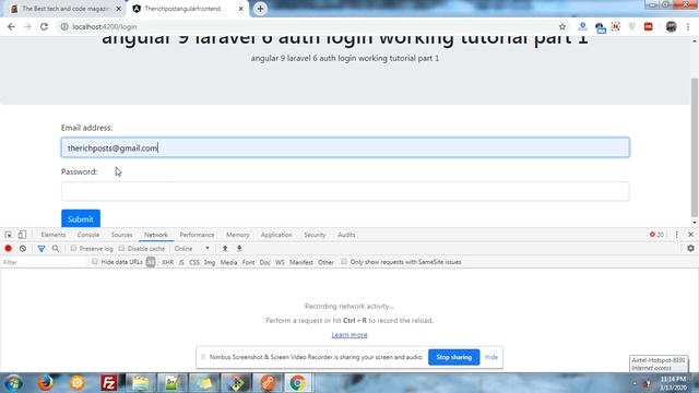 Angular Laravel User Login смотреть онлайн