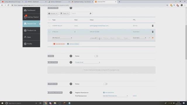 How to add a custom domain to your Minecraft server! смотреть онлайн