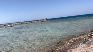 Пляж и море при отеле Роял Стар Бич/ROYAL STAR BEACH RESORT 4*. Хургада.