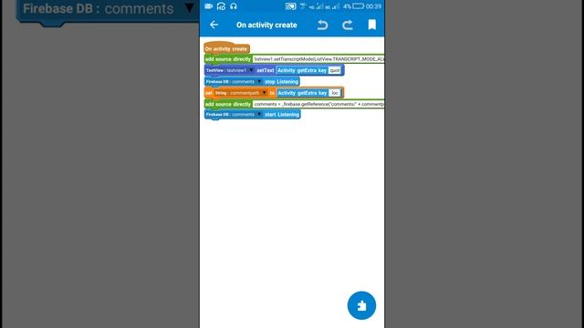 Add comments to Firebase posts in Sketchware смотреть онлайн