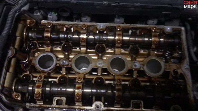Opel Astra H замена прокладки клапанной крышки Z16xer,z18xer