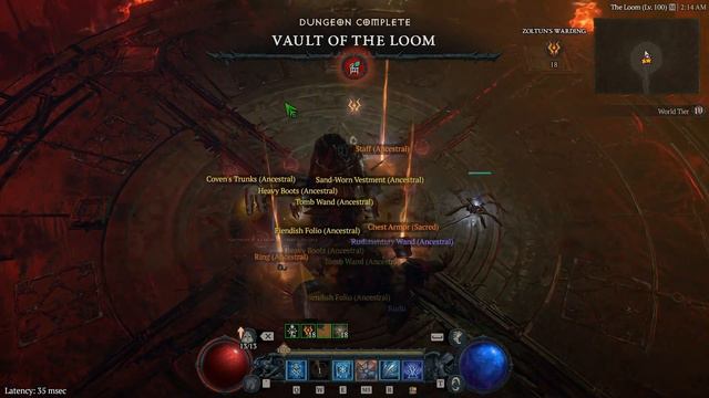 Diablo 4 - Ice Shards Sorcerer Versus Uber Lilith, Duriel, Malphas Kill [Season 3]