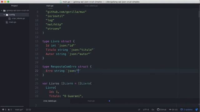0016-45 Validacao de Registro no Servidor de Golang - Aula de Go API JSON MySQL смотреть онлайн