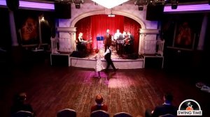 Как научиться танцевать линди хоп. Swing Time Кабаре 2018. Стас и Таня