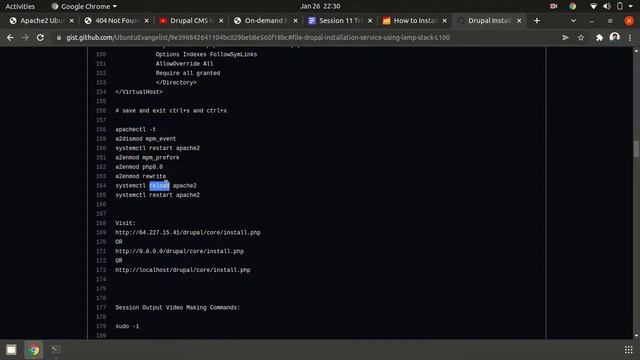 I will install Drupal CMS using LAMP stack on any linux I Linux,Apache,mysql,php смотреть онлайн