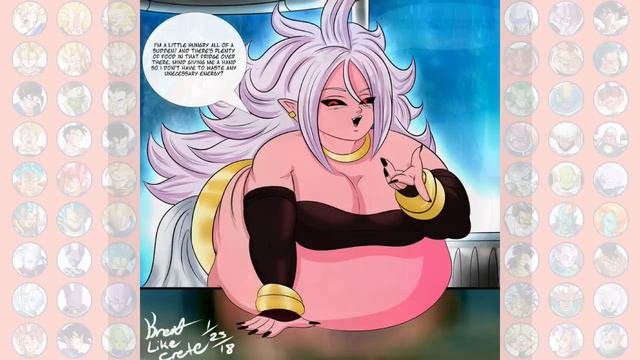 Android 21 (Dragon Ball) as Fat Parody смотреть онлайн