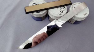 Секретный способ полировки ножа  в зеркало