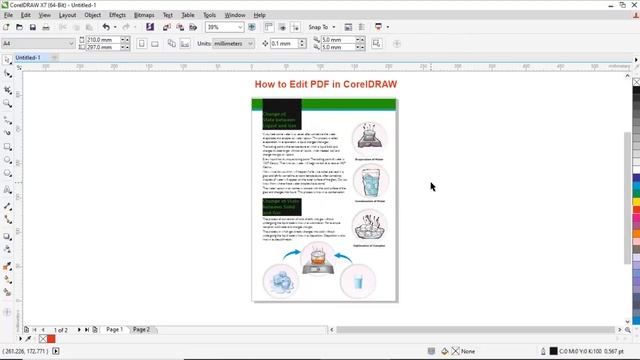 #How to Edit PDF file in CorelDRAW смотреть онлайн