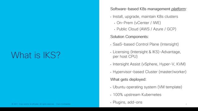 Introduction to Intersight Kubernetes Service (IKS) смотреть онлайн