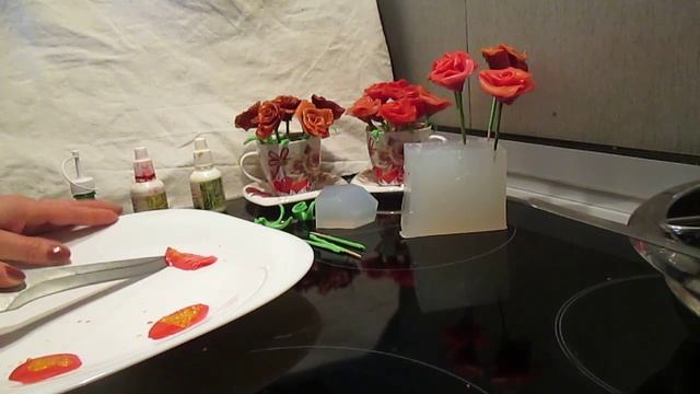 Мастер Класс"розы из мыла" смотреть онлайн