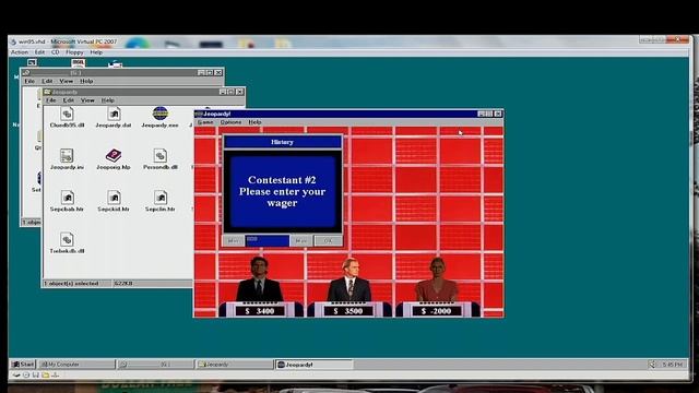 Jeopardy 1995 PC 2nd Run Game 4 смотреть онлайн