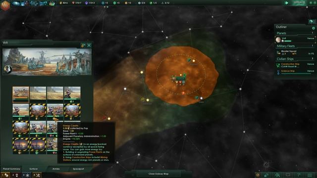 STELLARIS Let's Play - HARD - Fanatic Materialist/Xenophobe - #1 "Robot lovin' Space Vultures" смотреть онлайн
