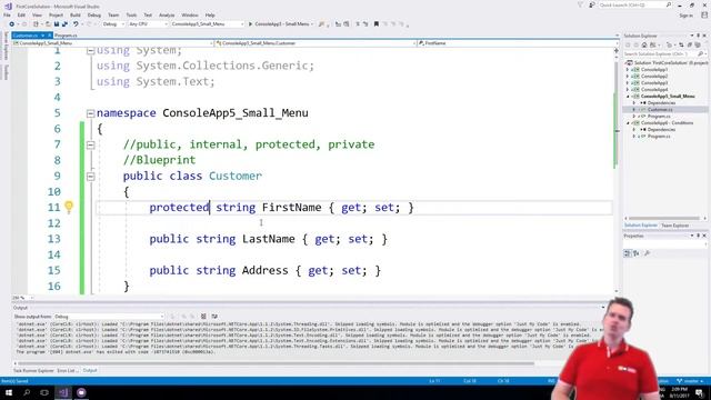 C# Basics with NET Core | S1P60 | Intro Access Modifiers смотреть онлайн