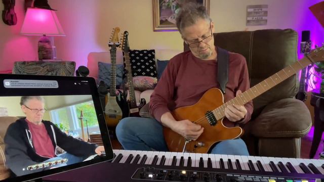 Latin Jam …. with a Schecter Telecaster through a Helix 3.6 Elmsly Amp смотреть онлайн