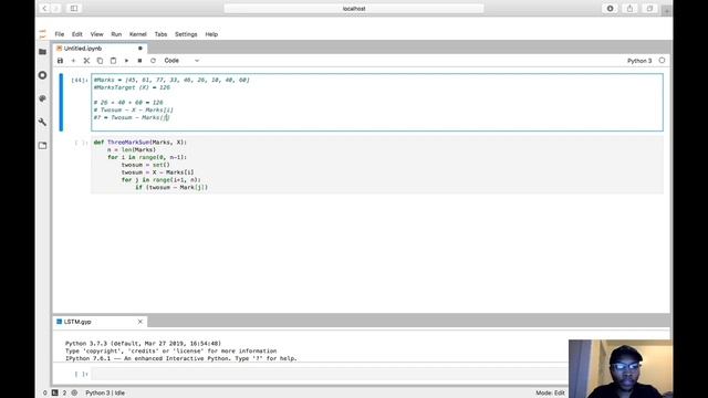 Python Sum of Three Elements in Array 2 смотреть онлайн