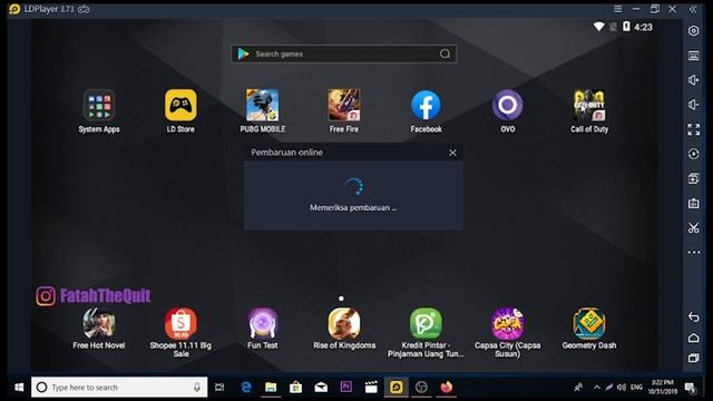 SOLUSI COD FORCE CLOSE DI EMULATOR LD PLAYER смотреть онлайн