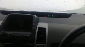 TOYOTA PRIUS 20. Запуск двигателя - 21 С°