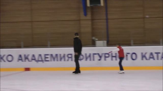 Дима. Первые занятия в Академии Плющенко. смотреть онлайн