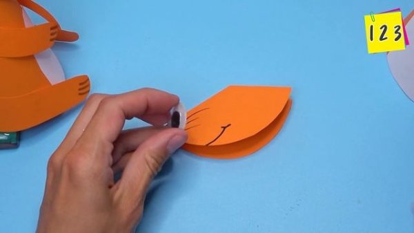 3d Paper squirrel | Easy paper toys
