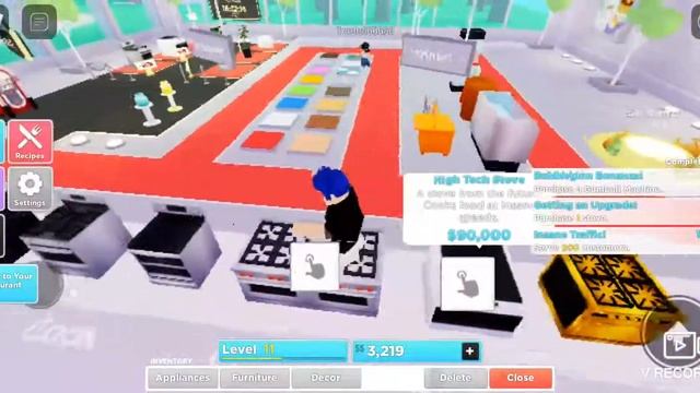 Открыл свой ресторан в Roblox встретил подписчика смотреть онлайн