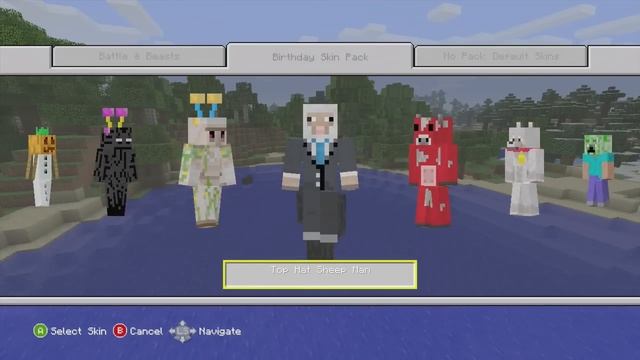 Minecraft 1st Birthday Skins Pack смотреть онлайн