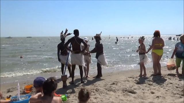 Путешествие: На азовском пляже [Ейск] смотреть онлайн