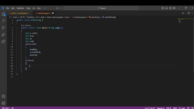 Armstrong and Pronic number explain in java|| Number based program part 5 смотреть онлайн