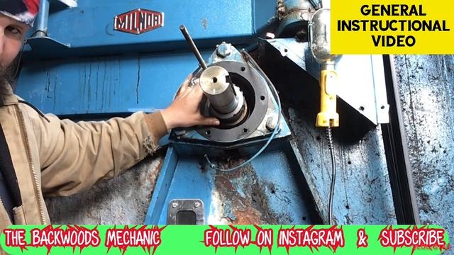 Instructional How To Remove & Install a Main Tube Bearing on MILNOR 450 Commercial Washer Extractor смотреть онлайн