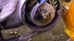 Установка БСЗ на мотоцикл иж планета