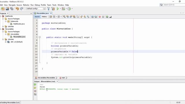 20. Curso básico de Java - Variables booleanas [Estructura y variables] смотреть онлайн
