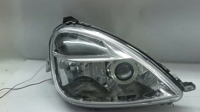 A-CLASS W168 1997-2004 Hatchback 5D CCFL Projector Headlight Headlamp Chrome For Mercedes-Benz