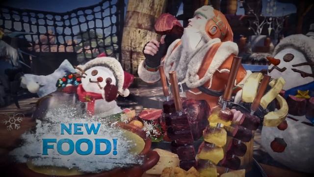 Monster Hunter: World - Winter Star Fest | PS4 смотреть онлайн