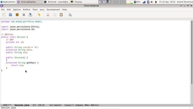 GNU Emacs as a lightweight Java IDE - 4 (Getter/Setter) смотреть онлайн