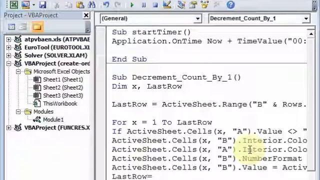 Create Order Timer in MS Excel using VBA смотреть онлайн