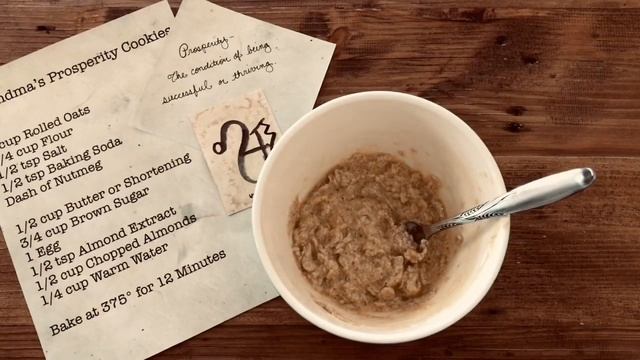 Grandma's Prosperity Cookies || Kitchen Witchery || Magic & Spirituality in My Everyday Life смотреть онлайн