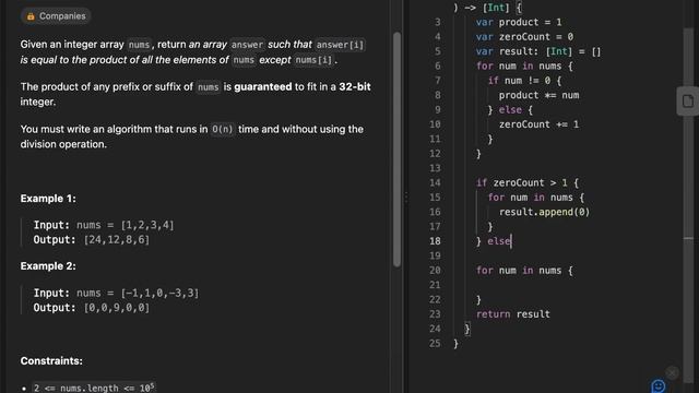 LeetCode 75 Plan #7 Medium | #238. Product of Array Except Self смотреть онлайн