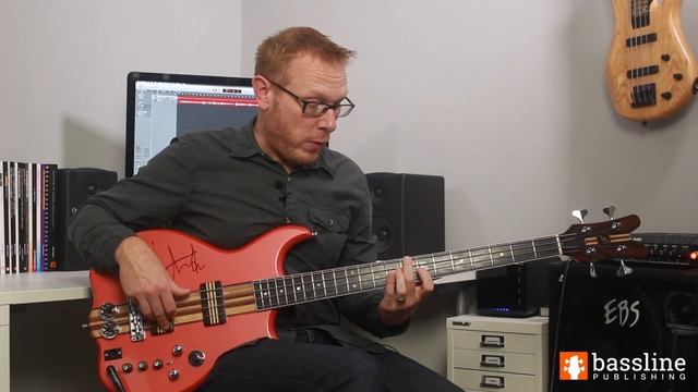 Mark King's bassline on Level 42's 'The Machine Stops' - Lesson 1 смотреть онлайн
