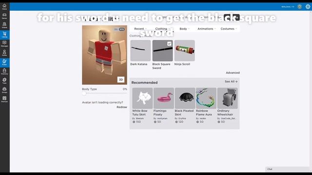 How To Make Sasuke Avatar | Roblox смотреть онлайн