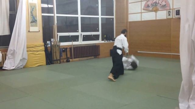 Free stile Yoshinkan aikido at the end of keiko.2014 смотреть онлайн