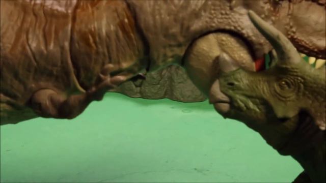 New Jurassic World Dino Rivals DUAL ATTACK TRICERATOPS Unboxing Fallen Kingdom Mattel T Rex Vs смотреть онлайн