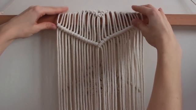 Tutorial Macrame Runner / Table decor / Decoration for Valentine's Day смотреть онлайн