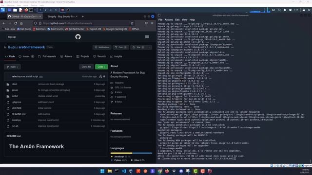 Install my NEW Bug Bounty Framework on Kali Linux | The Ars0n Framework -- (No Audio) смотреть онлайн