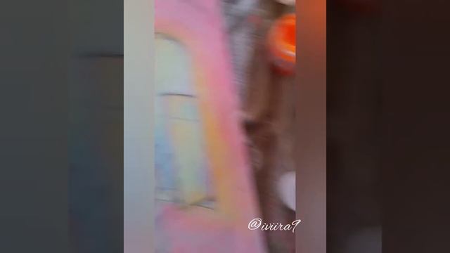 Рисуем удивительную "красную" картину с @iviira9. Открывая окна))) смотреть онлайн