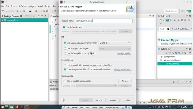 Eclipse Photon Installation on Manjaro Linux 17.1 KDE using Oracle JDK 9 and JDK 10 смотреть онлайн