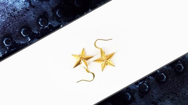 ПОЛЯРНАЯ ЗВЕЗДА ~ СЕРЬГИ В ФОРМЕ КЛАССИЧЕСКИХ ЗВЕЗД СТИЛЬНАЯ РОК АТРИБУТИКА ДЛЯ ДЕВУШКИ 2650 смотреть онлайн