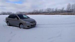 Suzuki liana 4wd на льду
